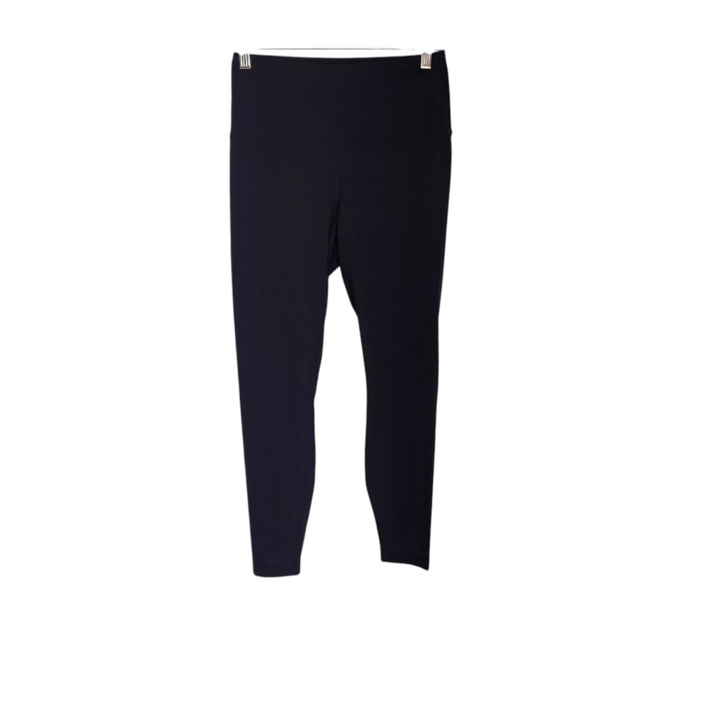 Yogalicious Everyday Leggings Cropped Yoga Running Blue‎ Womens Small EUC